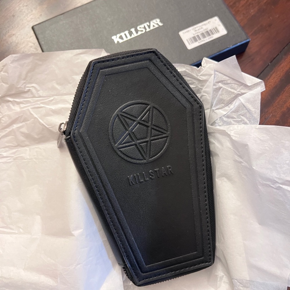 Killstar coffin wallet